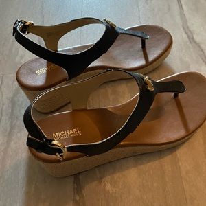 Michael Michael Kors Laney Thong Sandals Worn ONCE